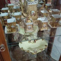 گنجه با تمام ظروف|بوفه، ویترین، کنسول|مشهد, شهرک شیرین|دیوار