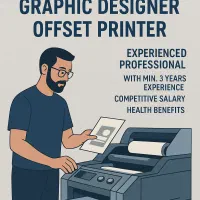 استخدام طراح و اپراتور چاپ افست (آقا)|استخدام صنعتی، فنی، مهندسی|شیراز, شهرک صنعتی شیراز|دیوار