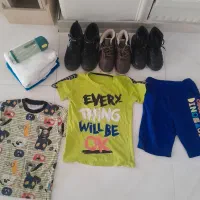 لباس و بوت پسرانه مناسب ۷ و ۹سال