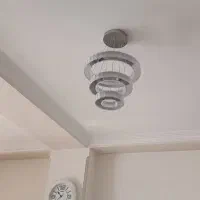 لوستر مدرن سه حلقه و دو حلقه