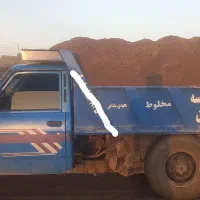 حمل شن شسته نخودی بادامی خاک مل ریگ نخاله ساختمان|خدمات حمل و نقل|زابل, |دیوار