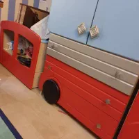 سرویس خواب کودک و نوجوان برند بهارنارنج|تخت و سرویس خواب|آمل, |دیوار