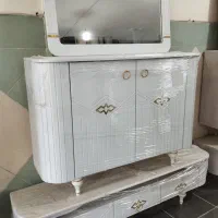 ست آینه کنسول و میز تلویزیونی