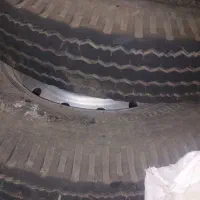 فروش ۴عدد لاستیک و۴عدد رینگ آهنی شیش پیچ سایز۱۴