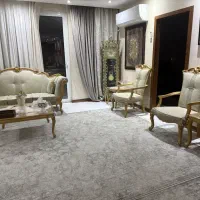 مبل استیل ۷نفره با ۴صندلی اضافه. فروش فوری|مبلمان خانگی و میز عسلی|اصفهان, بیدآباد|دیوار