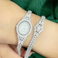 ساعت نقره سرویس نقره مناسب برای عروس خانم ها|بدلیجات|تبریز, |دیوار