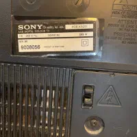 تلویزیون ۴۰ اینچ سونی ( ضربه خورده)