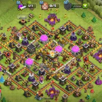 اکانت بازی کلش تان ۱۱ لول ۱۱۷