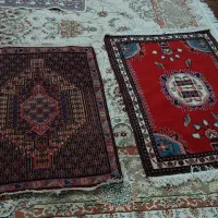 دو تخته فرش فرش دستبافت نایاب