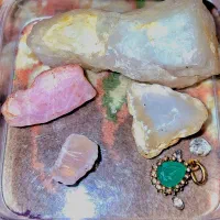 فروش سنگ جواهری و راف های جواهری|بدلیجات|کرج, ساسانی (قلمستان)|دیوار