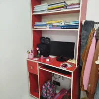 میز کامپیوتر و کتابخانه|میز تحریر و کامپیوتر|قائم‌شهر, |دیوار