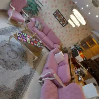 مبلمان استیل همراه میز وسط|مبلمان خانگی و میز عسلی|شاهینشهر, فردوسی|دیوار