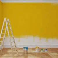 رنگ آمیزی نقاشی ساختمان و طرح کاغذ دیواری