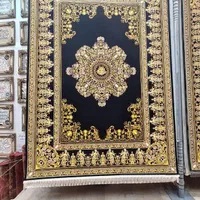 فرش مدوسا مشکی ۱۲۰۰ شانه نقد و قسط و تعویض نگارین|فرش|مشهد, امیر المومنین|دیوار