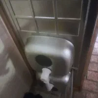 سینک ظرفشویی به همراه شیر اهرمی