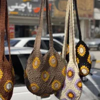 کیف قلاب بافی
