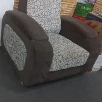 مبل هفت نفره دو رنگ