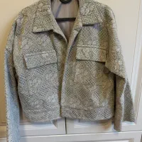 کت زنانه مخمل گل پولک هندی سایز ۳۶ تا ۴۰