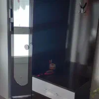 ست پذیرایی قهوه ای نو|جاکفشی، کمد، دراور|بناب, |دیوار