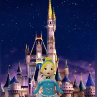 عروسک بافتنی سیندرلا