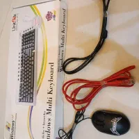 کیبورد ، موس ، کابل وای فای ، کابل مانیتور