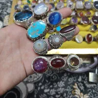 انواع انگشتر و زیورآلات کلکسیونی نقره|جواهرات|اندیمشک, |دیوار