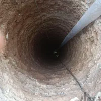 چاه کن مقنی فاضلاب و میله ارت