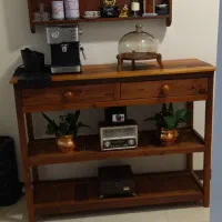 کافی بار با شلف چوب روس|بوفه، ویترین، کنسول|تهران, مهران|دیوار