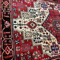 فرش دستباف ریز بافت کرم قهوه ای|فرش|تهران, هفت حوض|دیوار