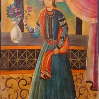 کوزه قدیمی مرتبویی تابلو نقاشی قهوه خانه قدمت بالا|کلکسیون اشیاء عتیقه|تهران, امام زاده عبدالله|دیوار