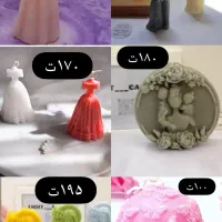 فروش قالب دست دوم سیلیکونی مخصوص شمع سازی|صنایع دستی و سایر لوازم تزئینی|کرج, فاز ۳ گوهردشت|دیوار