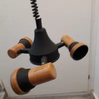 لوستر طرح چوب|لوستر و چراغ آویز|سهند, |دیوار