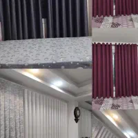 دوخت و نصب پرده پذیرفته میشود|پرده، رانر، رومیزی|لشت نشا, |دیوار