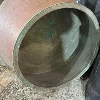 دیگ مسی سایز بزرگ مناسب سمنو