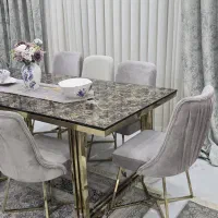 میز ناهار خوری ۶نفره بدون حتی یه بار استفاده|میز و صندلی غذاخوری|نورآباد, |دیوار