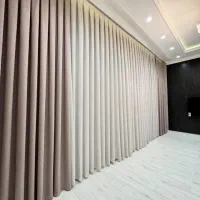 پارچه راشل  بسیار شیک و خوش فرم پرده