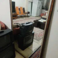 بوفه پشت آینه هالوژن دار و دو آینه بزرگ|بوفه، ویترین، کنسول|تهران, جوادیه تهرانپارس|دیوار