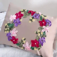 کاور کوسن روباندوزی شده