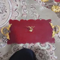 سینی و۶تاشکلاتی ویک جاسیکار فقط 2500000|مجسمه، تندیس، ماکت|پارس‌آباد, |دیوار