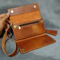 کیف پول و موبایل کمری -دستی چرمی دست دوز|کیف، کفش، کمربند|تبریز, |دیوار