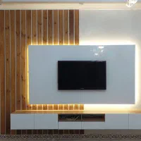 تی وی وال و میز TV با رنگبندی سلیقه ای|میز تلویزیون|رشت, گلسار|دیوار