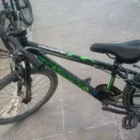 دوجرخه ۲۴ درحد نو صندلی ساج دنده شاژمان لاستیک نو