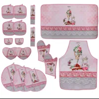 سرویس ۱۷ پارچه اشپزخانه ترک برند اویم