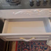 فروش  اجاق گاز 5 شعله   سفید استخوانی و نو و|اجاق گاز و لوازم برقی پخت‌وپز|هشتگرد, شهرک گلخانه|دیوار