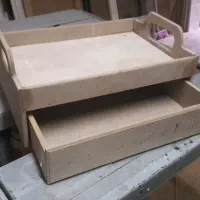 سینی چوبی سینی کشودار وسایل اشپز خونه پزیرایی