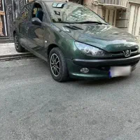 پژو۲۰۶مدل ۸۳شاسی پلمپ بسیار سالم