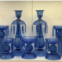 ست هفت سین و شمعدان باکارات|صنایع دستی و سایر لوازم تزئینی|تهران, شوش (باغ آذری)|دیوار