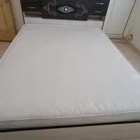 تختخواب دو نفره همراه با تشک|تخت و سرویس خواب|ایلام, |دیوار