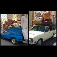 خدمات باربری وانت‌بار همراه کارگر اثاث منزل و....|خدمات حمل و نقل|بندر ماهشهر, |دیوار