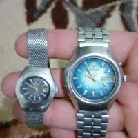 ساعت اورینت مردانه وزنانه جفتش ۷۵۰۰تومن